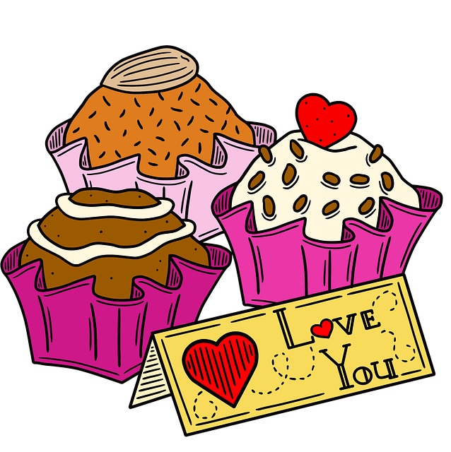 Free bonbons chocolates sweets illustration