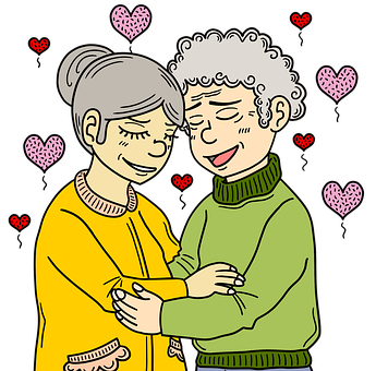 Download free HD stock image of Couple Valentine'S Day Free couple valentine's day romantic illustration