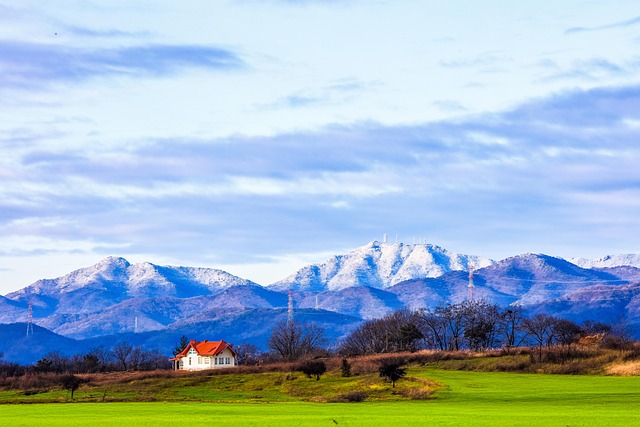 Coreea, Iarna, Munte, Casă