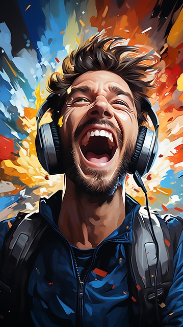 Ai Gerado, Música, Homem, Emocionante