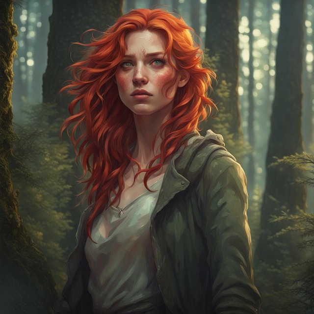 Free ai generated woman fantasy illustration