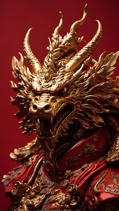 Download Ai Generated Dragon China Royalty-Free Stock Illustration ...