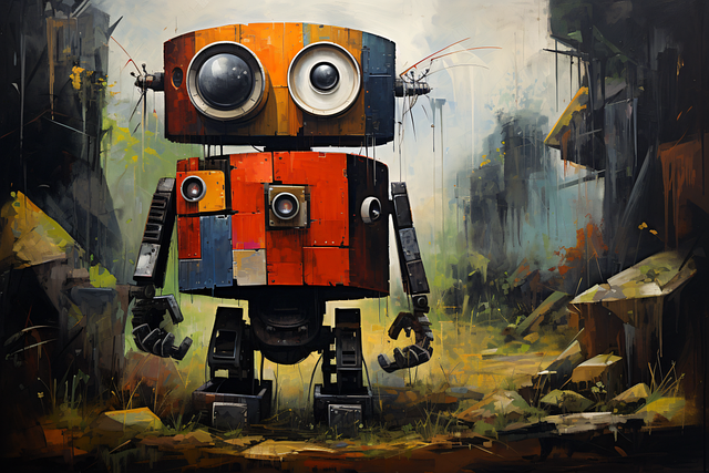 Download free HD stock image of Ai Generated Robot Free ai generated robot technology illustration