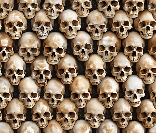Download free HD stock image of Ai Generated Skulls Free ai generated skulls bizarre illustration