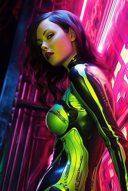 Free ai generated woman beauty illustration