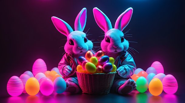 Free Ai Generated Easter illustration and picture