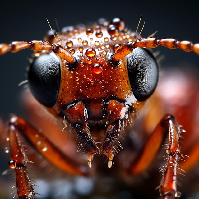 Free ai generated ‎red harvester ant ant illustration