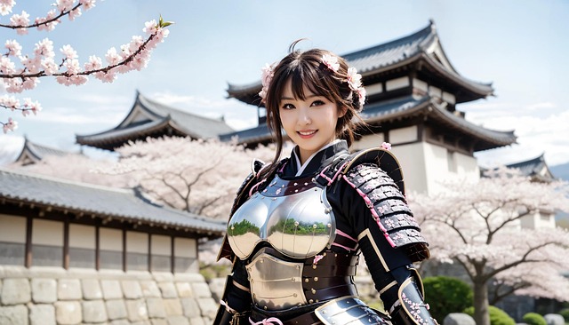 Ai Generert, Samurai, Kvinne, Pike