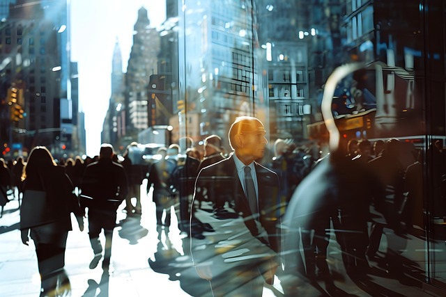 Free ai generated city street illustration
