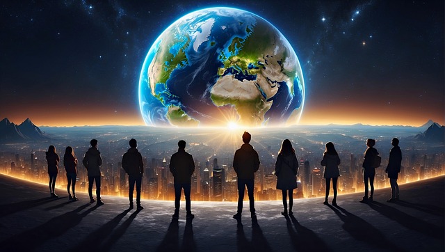 Download free HD stock image of Ai Generated Hour Of The Earth Free ai generated hour of the earth climate change illustration