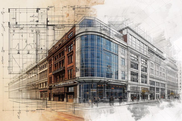 Free ai generated architecture construction illustration