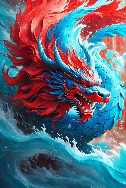 Download free HD stock image of Ai Generated Dragon Free ai generated dragon creature illustration