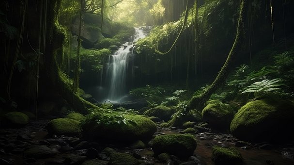 Cachoeira, Cascata, Angra