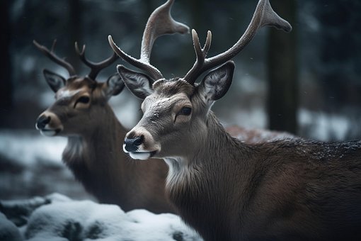 Free Ai Generated Deer illustration and picture