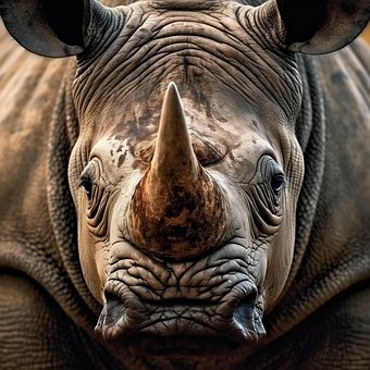 Free Ai Generated Rhinoceros illustration and picture
