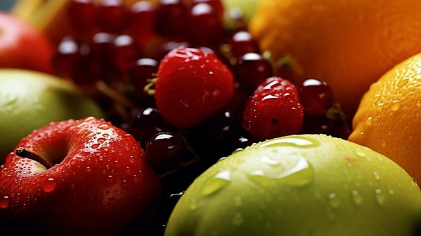 Ai Generado, Frutas, Comida, Fresa, Baya