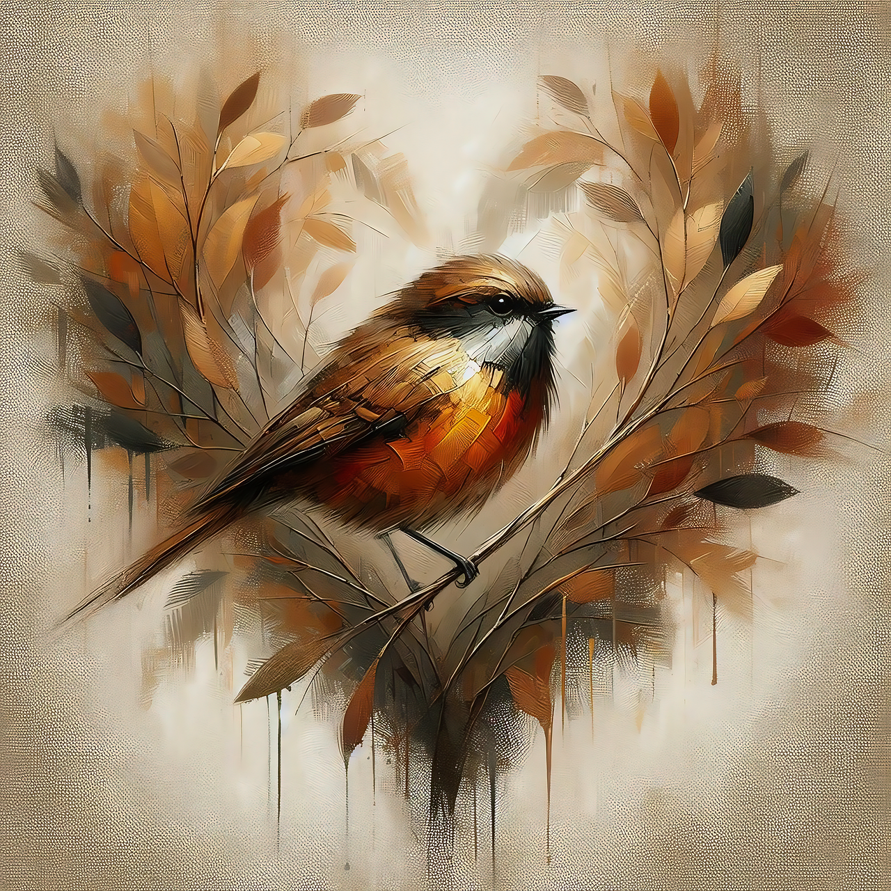 Download Ai Generated Bird Autumn Royalty-Free Stock Illustration Image ...