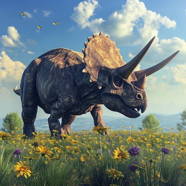 Ai Generované, Triceratops, Dinosaurus