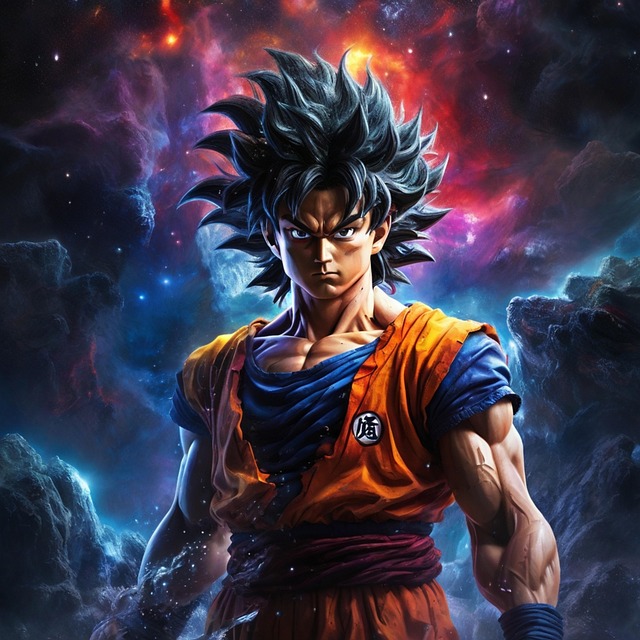 Free Goku Anime illustration and picture