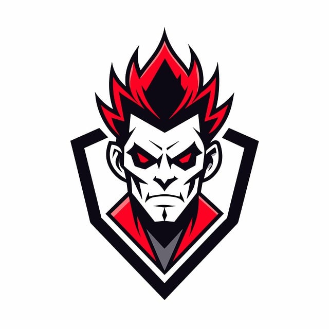 Free zombie head logo vector