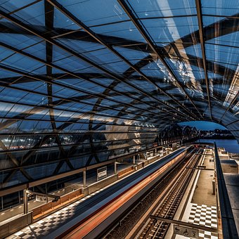 Trein, Station, Metro, Architectuur