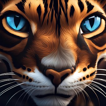 Natur, Dyreliv, Rovdyr, Dyr, Feline, Kat