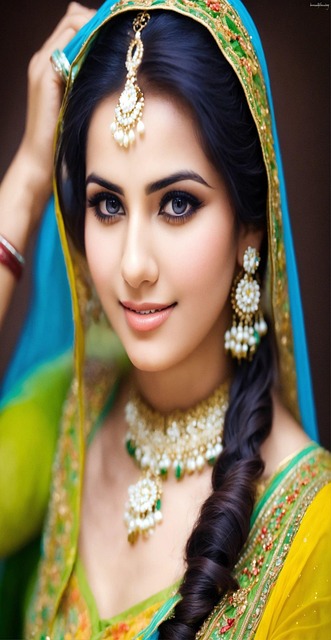 Free Indian Women Super Beauty illustration and picture