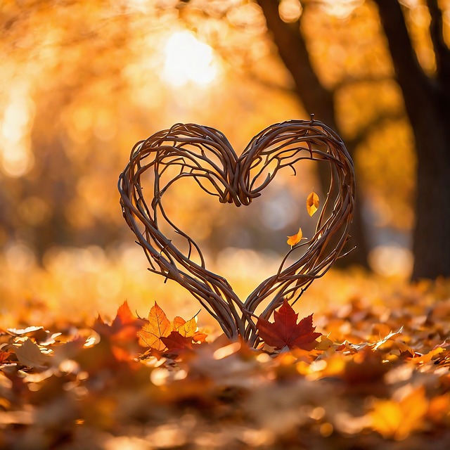 Download free HD stock image of Ai Generated Heart-Shaped Free ai generated heart-shaped twig illustration