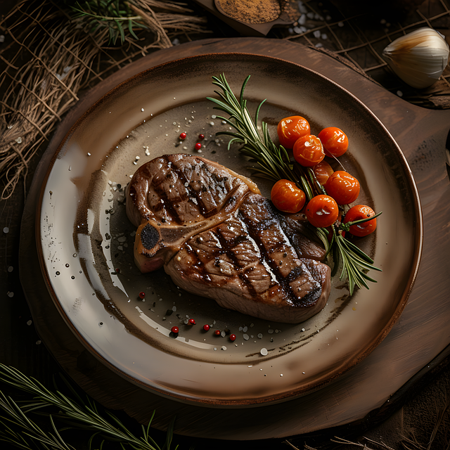Download free HD stock image of Ai Generated Steak Free ai generated steak meat illustration