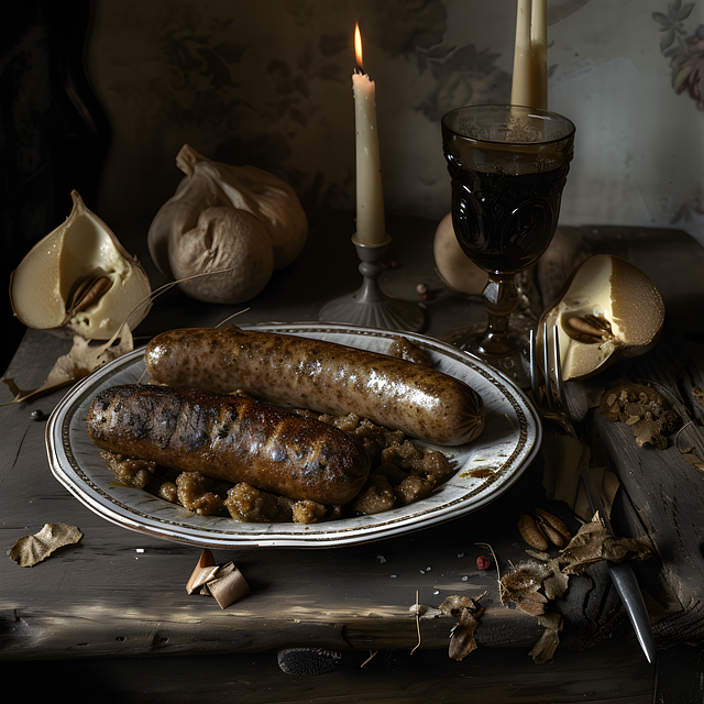 Free ai generated liverwurst sausage illustration