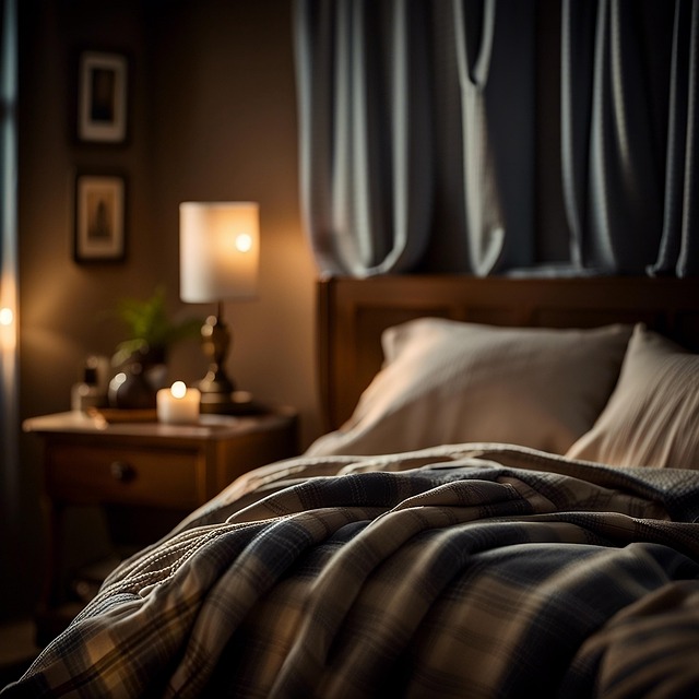 Free bed bedroom room illustration