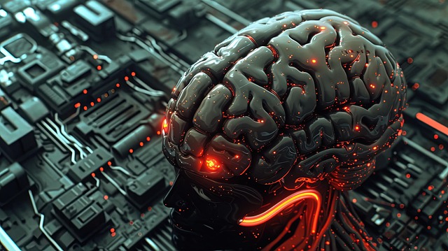 Download free HD stock image of Robot Brain Free robot brain thinking illustration