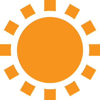 Free Sun Sunset vector and picture
