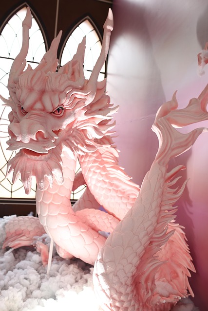 Free Dragon Pink photo and picture