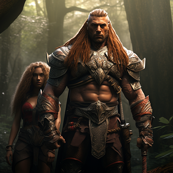Free Ai Generated Fighter illustration and picture
