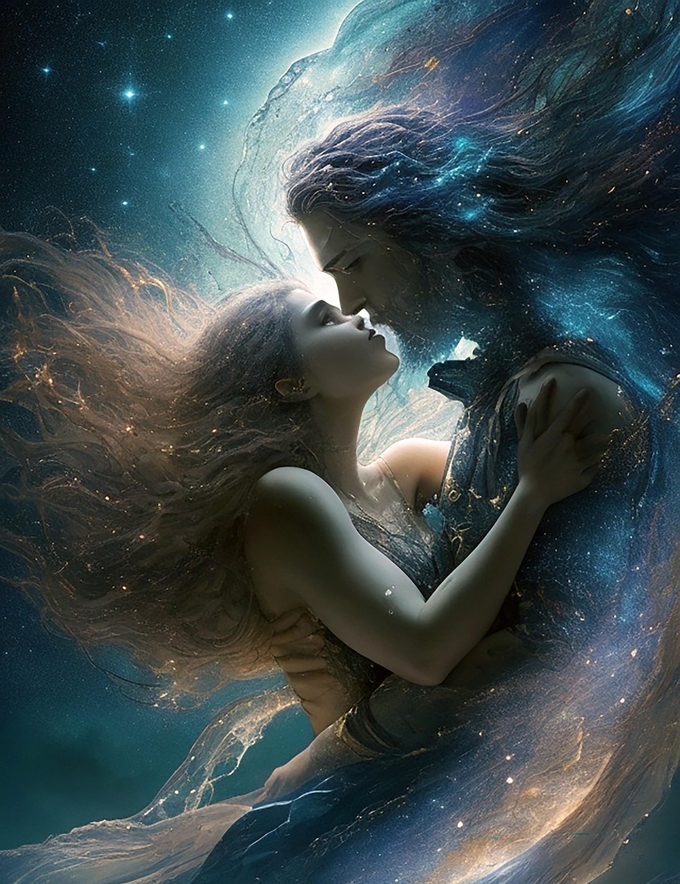 Download Ai Generated, Couple, Love. Royalty-Free Stock Illustration ...