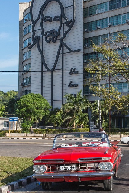 Havana, Cuba, Carro, Velho, Automóvel