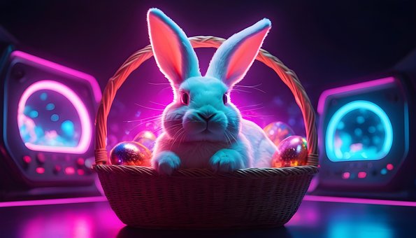 Free Ai Generated Easter illustration and picture