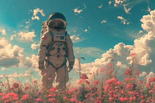 Free Ai Generated Astronaut illustration and picture