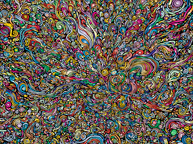 Abstrakt, Regenbogen, Hintergrund