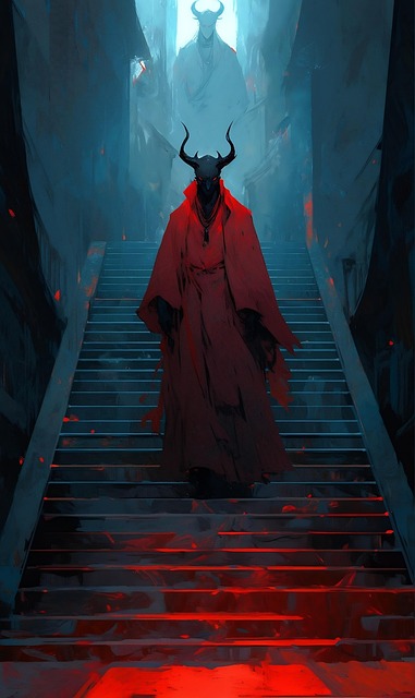 Free ai generated demon ghost illustration