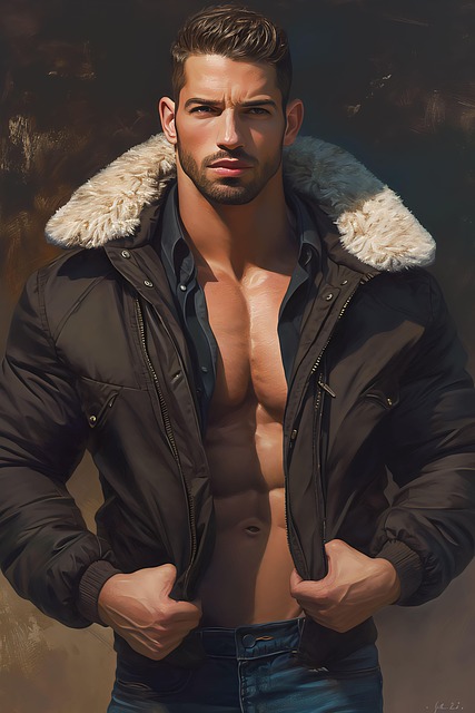 Ai Generat, Om, Model, Față, Muscular