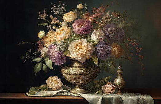 Free Ai Generated Flowers illustration and picture