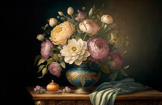 Free Ai Generated Flowers illustration and picture