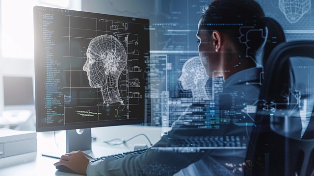 Free ai generated engineer blueprints illustration