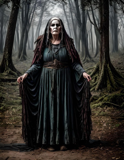 Free Swamp Witch illustration and picture