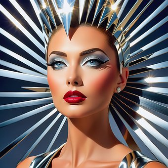 Mujer, Rostro, Retrato, Fantasía