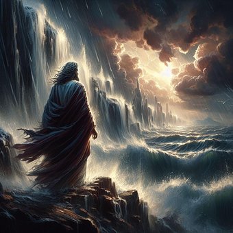 Free Ai Generated Jesus illustration and picture