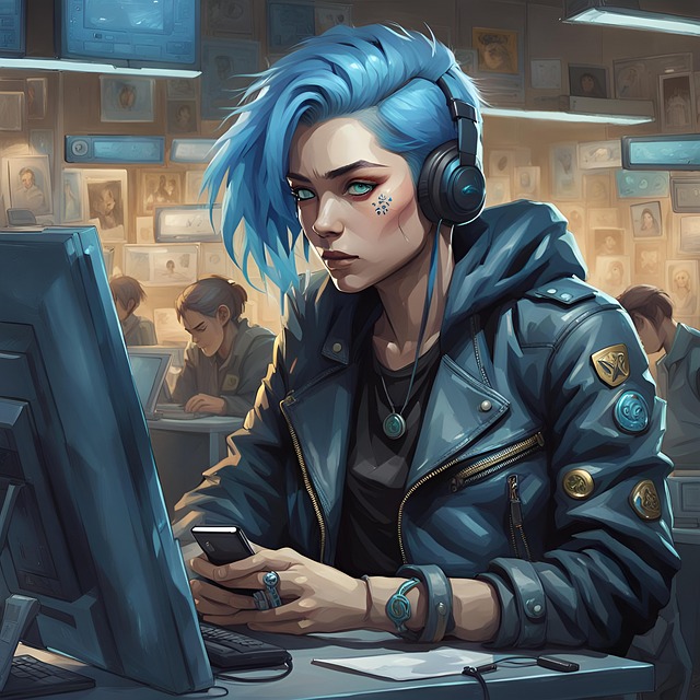 Free ai generated woman anime illustration