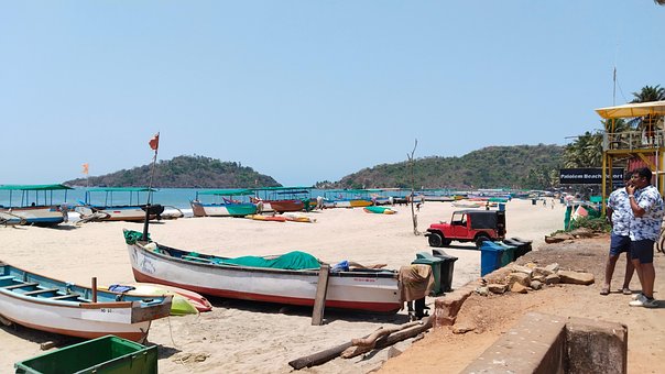 Palolem-Strand, Goa, Natur, Indien